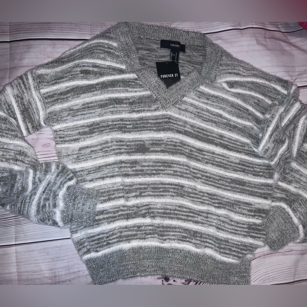 NWT- Soft Gray Sweater